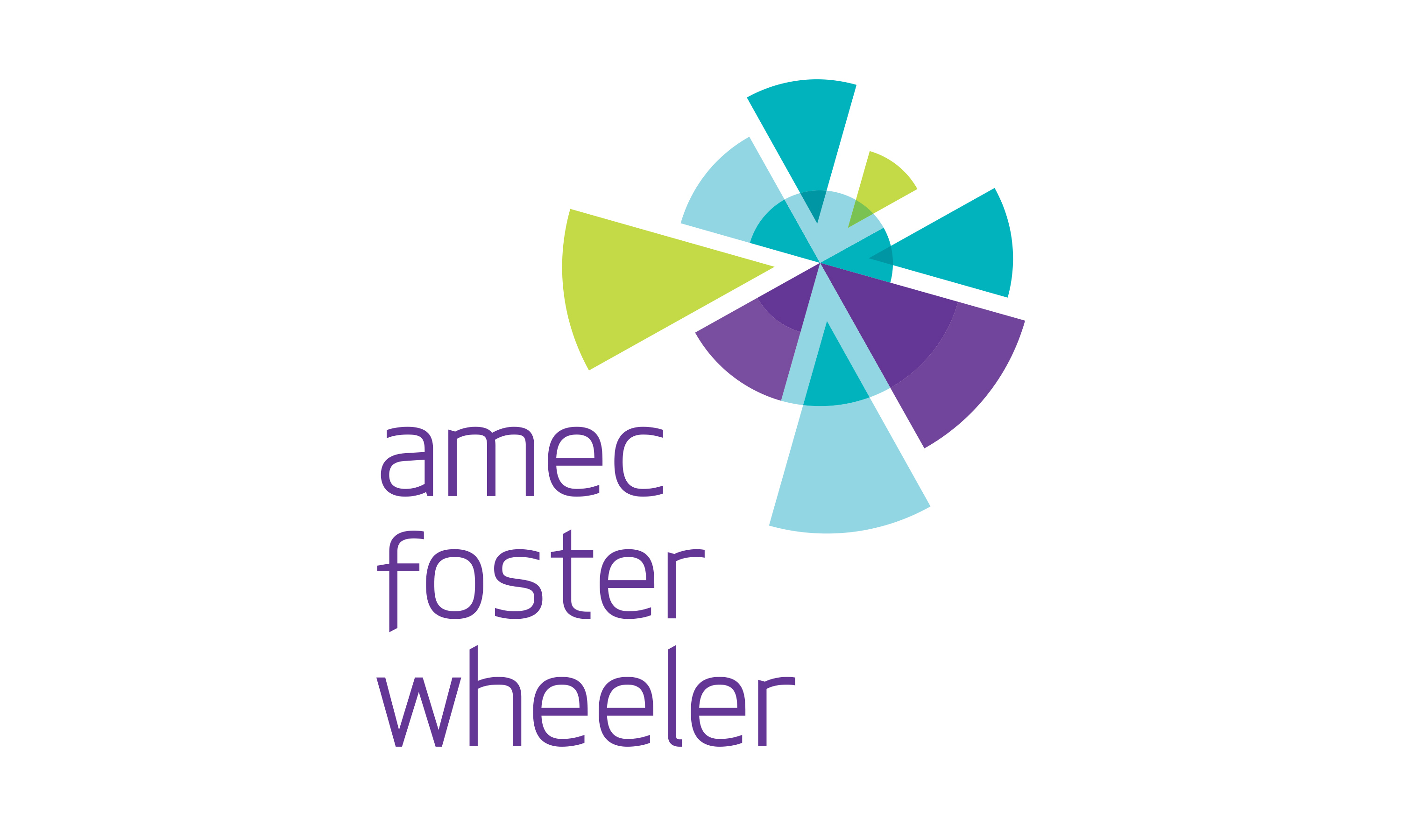 By Dana Robertson Creative Director and Founder of Neon. Amec Foster Wheeler brand mark. When two become one… Amec Foster Wheeler the merger of Amec and Foster Wheeler brand identity. Mergers are never easy, and when two giants in the international engineering and construction industry came together. First came the brand idea: Connected Excellence. And, using that as a springboard, we went on to develop a powerful brand mark. The sense of movement created by our radial device suggests dynamism and growth, while the precision-interlocking of the segments reflects the company's global expertise, and the integrated way in which it's delivered. Stacking the rather long name of the new business made it neater and easier to use. And our lower case logotype conveys a light, contemporary feel - as do the fresh, and distinctively non-macho colours. Amec Foster Wheeler the merger of Amec and Foster Wheeler brand identity very much lived up to Connected Excellence by connecting with people across the unified business – an important component of the new identity was a dynamic and engaging visual language, aimed at bringing alive the company's people and processes, in a way that would help to give members of the team a sense of pride in and 