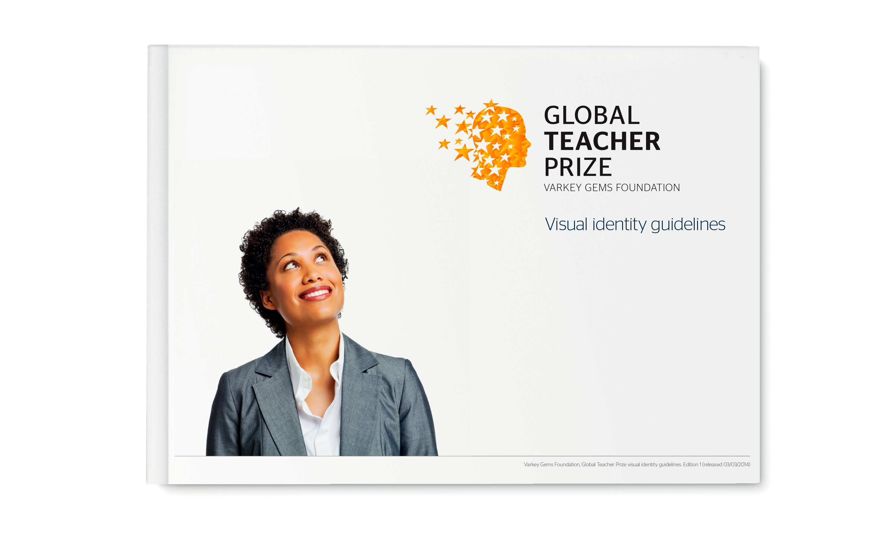 The Global Teacher Prize brand identity by Neon