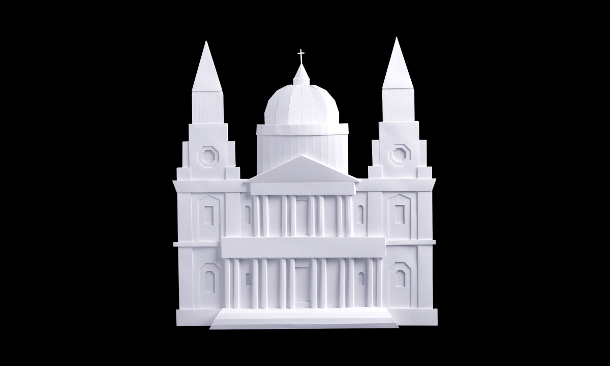 Branding by Neon - designed by Dana Robertson - Nabarro Law Firm - Law sector branding - origami St Pauls