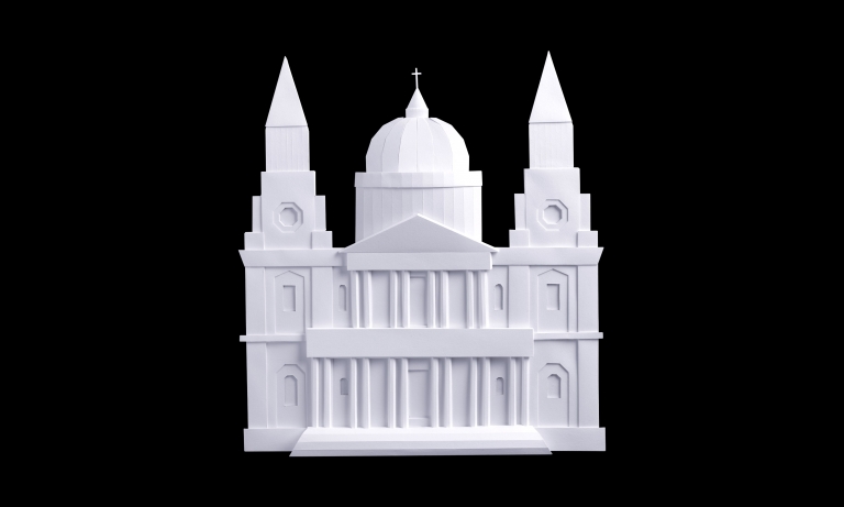 Branding by Neon - designed by Dana Robertson - Nabarro Law Firm - Law sector branding - origami St Pauls