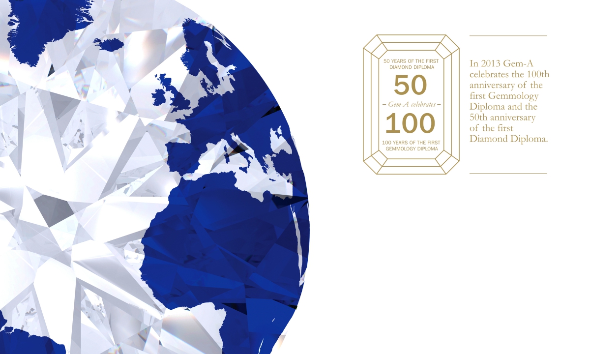 Branding by Neon - Gem-A - A global conference graphic and anniversary mark designed by Dana Robertson