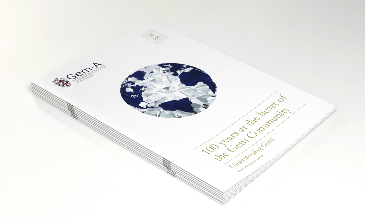 By Dana Robertson Creative Director and Founder of Neon. Adding a bit of sparkle. Like a lot of our projects, this came to us via an existing client relationship - when our old friends at The Goldsmiths' Company recommended Neon to their counterparts at The Gemmological Association of Great Britain (also known as Gem-A). When we met them, Gem-A's communications were short of coherence, and lacked the kind of authoritative feel that would reflect their standing as a trade body with an important industry leadership role to play. We were happy to supply both, across a range of advertising and literature, along with a much needed bit of creative sparkle - demonstrated, for example, by those nice little jeweller's loupes standing in for quotation marks. Idea, art direction and design by Neon Design & Branding Consultancy www.neon-creative.com