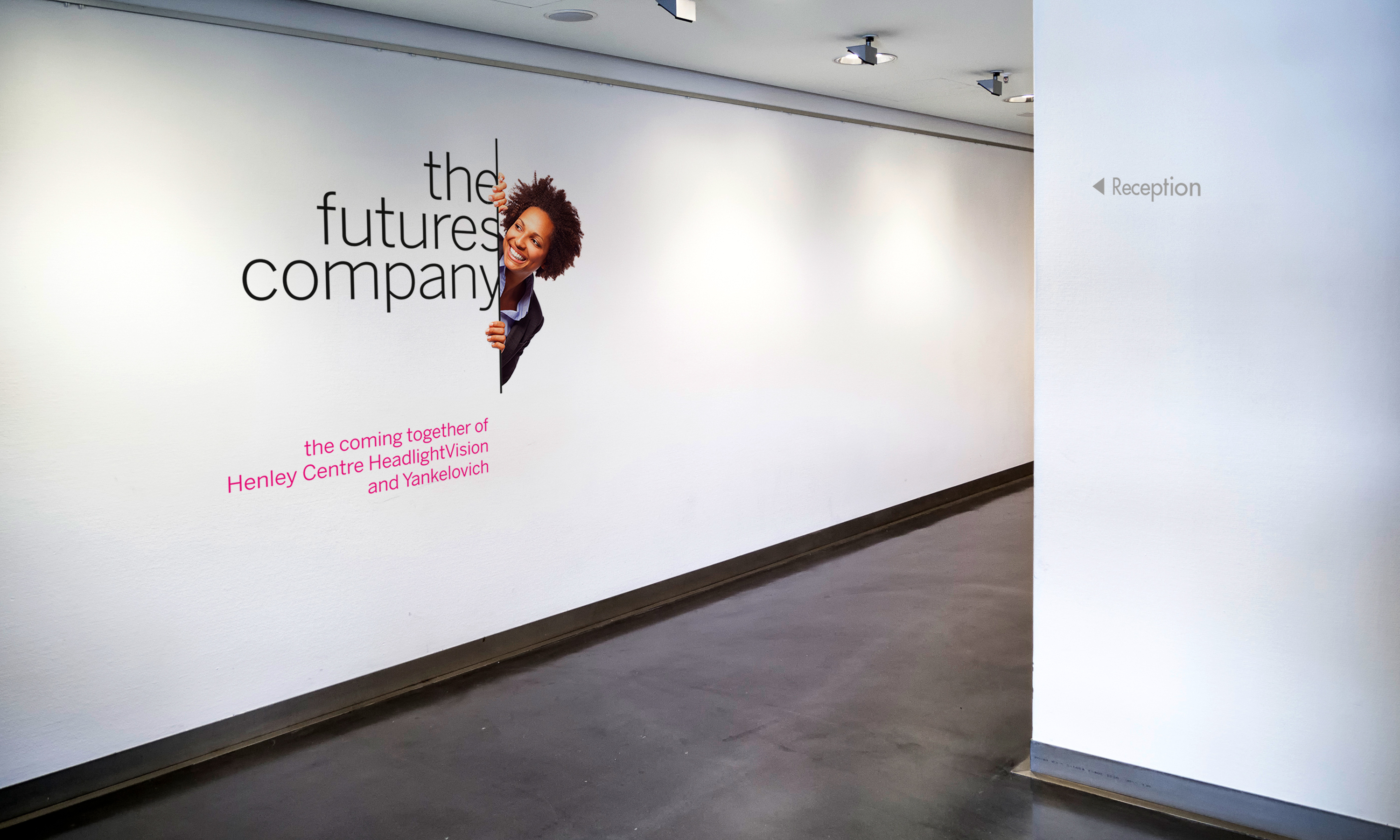 The Futures Company brand identity by Neon