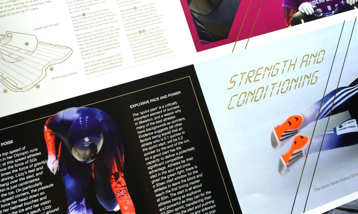 Neon Occasional Journal post, UK Sport project teaser. Idea, art direction and design by Neon Design & Branding Consultancy www.neon-creative.com