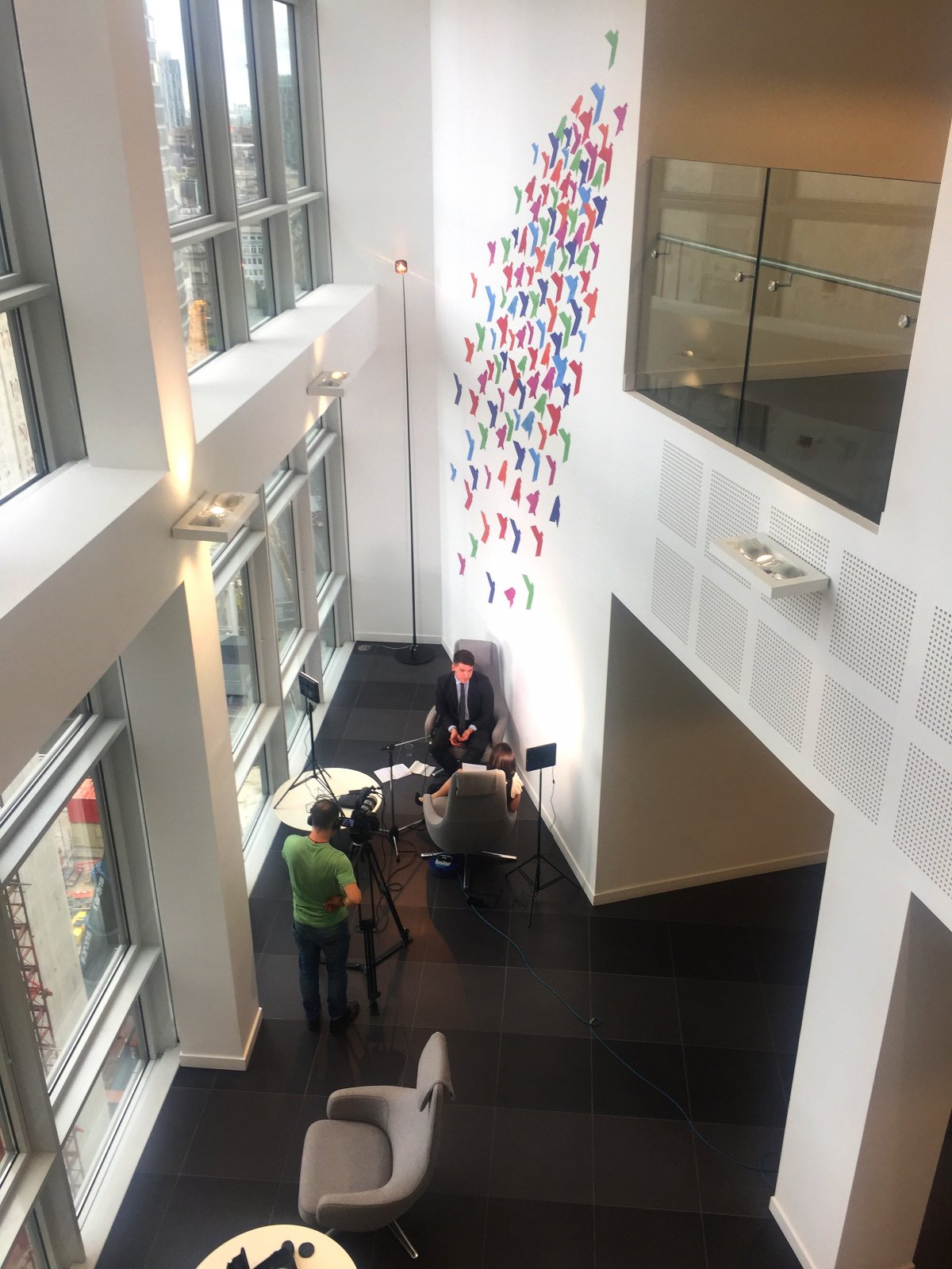 Neon Occasional Journal post featuring filming the graduate recruitment video shorts by Neon