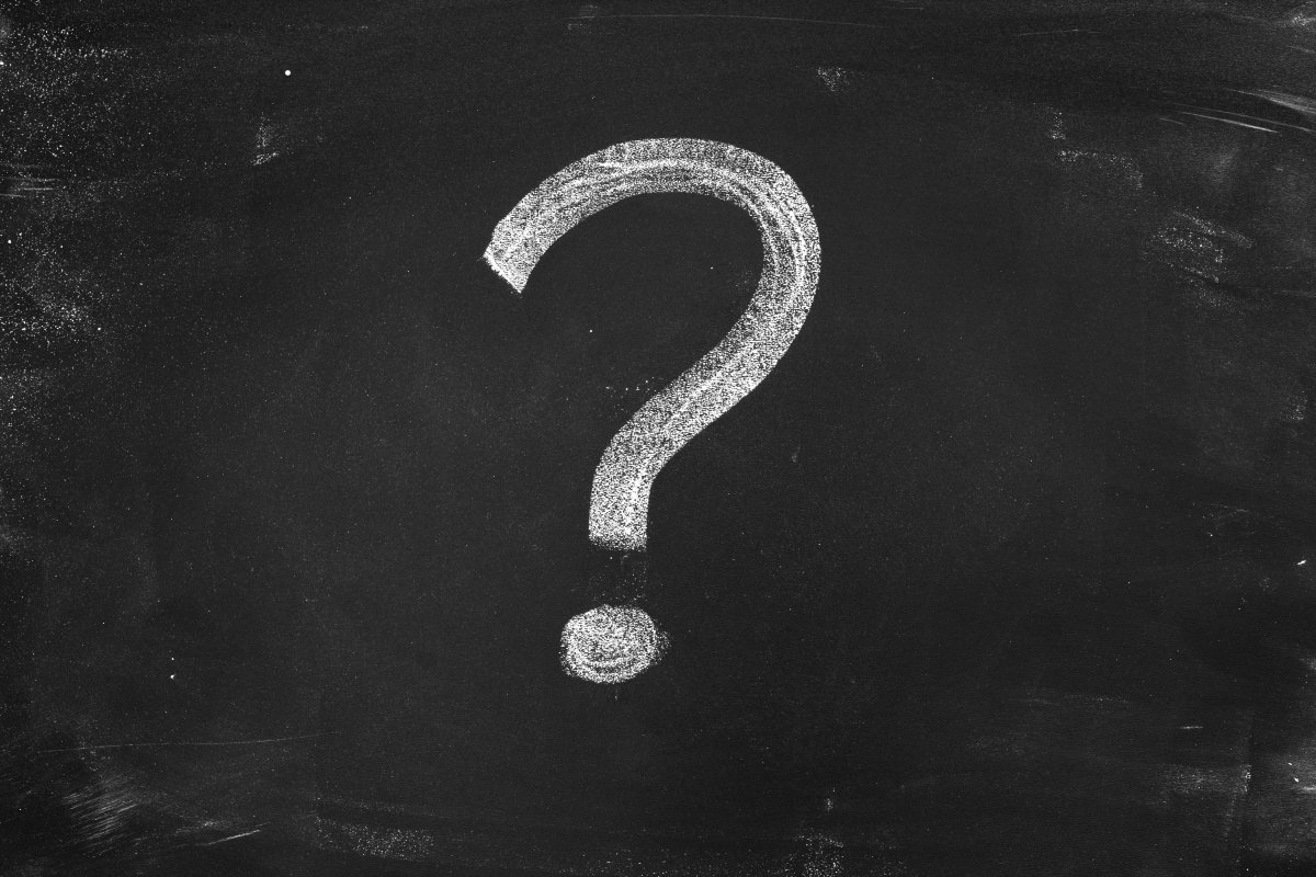 A question drawn onto Nabarro's 125 London Wall canteen wall, by Neon