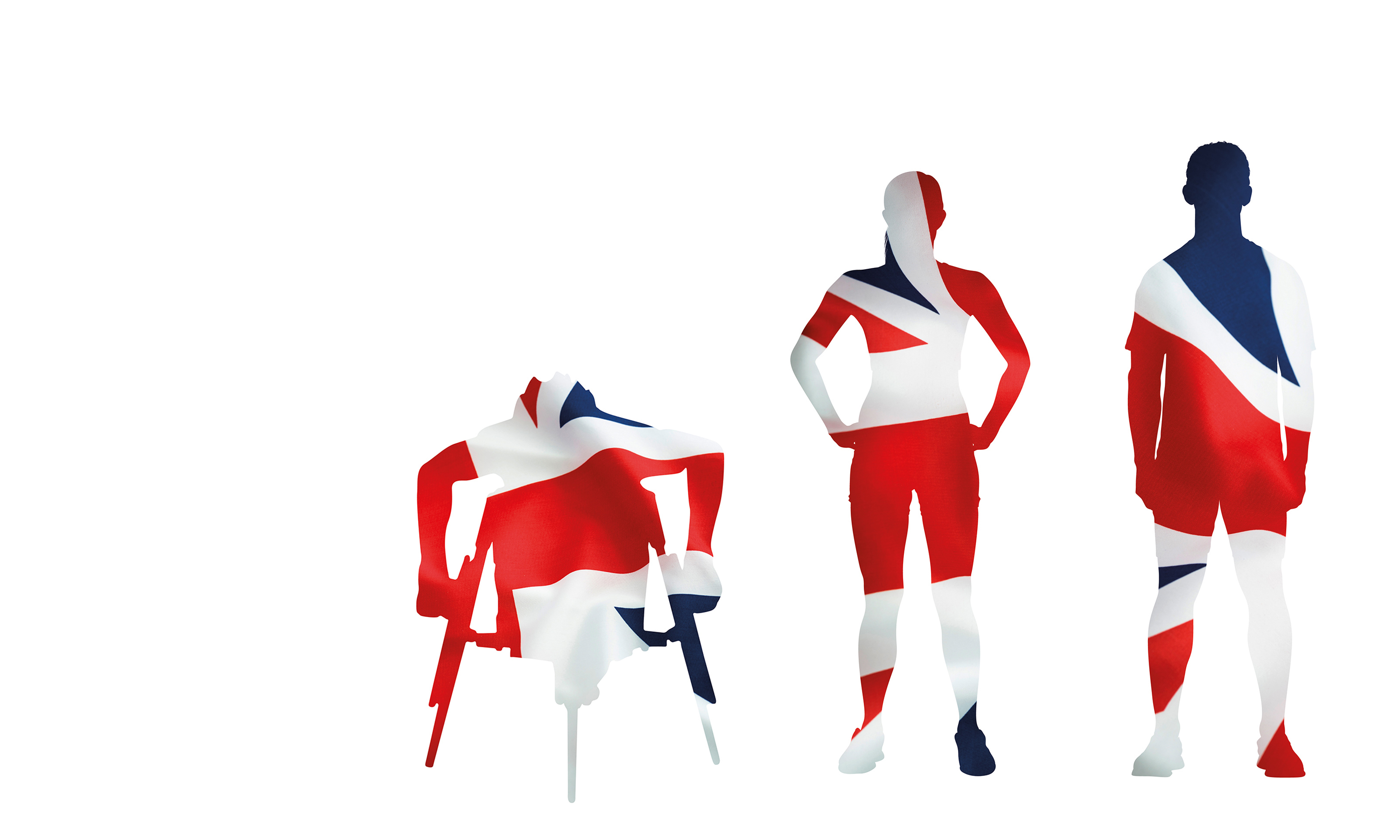 Branding by Neon - UK Sport - Performance Pathway Team graphic athlete silhouettes designed by Dana Robertson