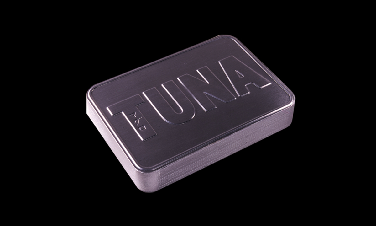 TUNA book designed by Dana Robertson for Marcus Lyon