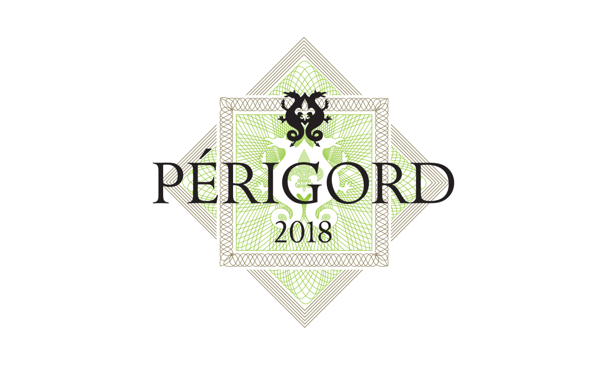 Branding by Neon- Corney & Barrow Perigord label designed by Dana Robertson