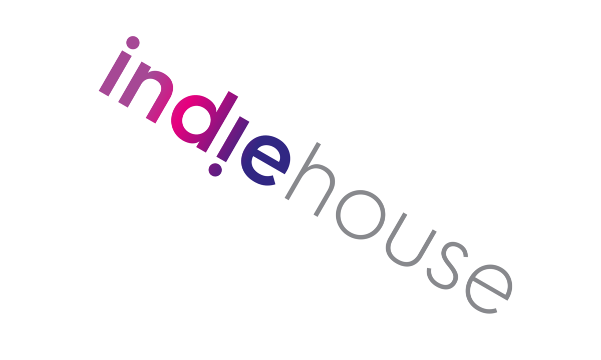 Indie House PR identity by Neon 2026