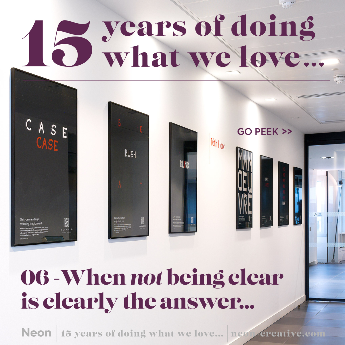 Neon brand consultancy branding insights