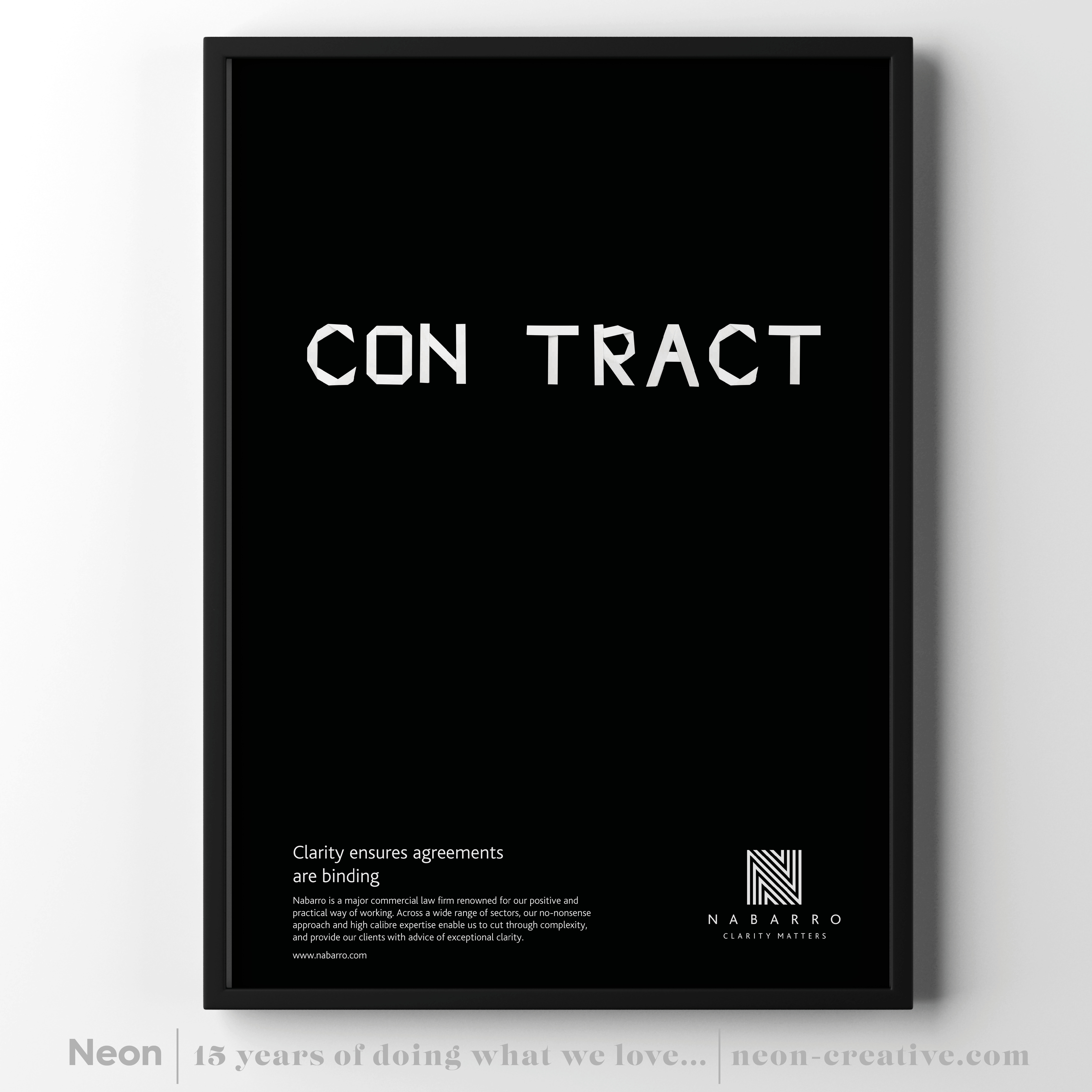 Typograophic conumdrums ny Neon brand consultancy