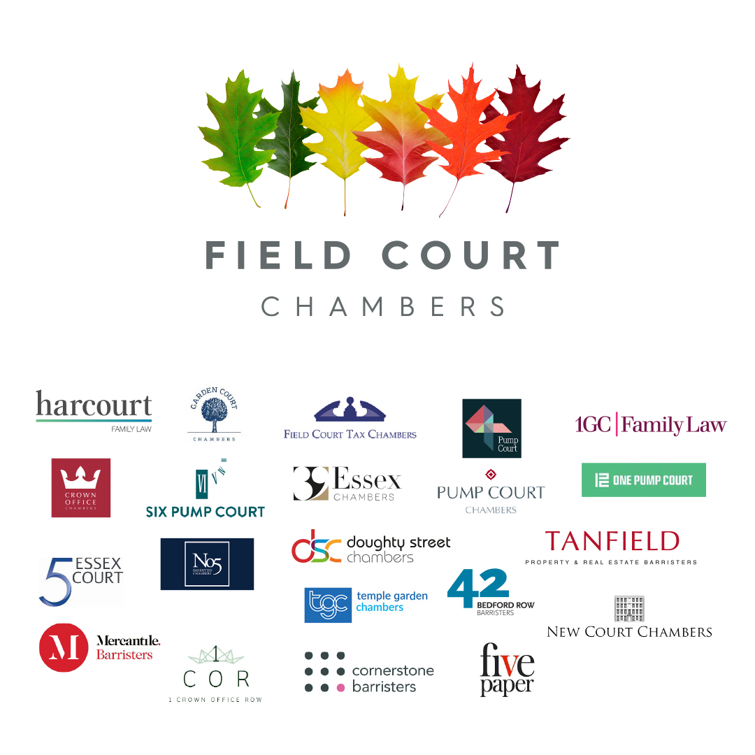 Field Court Chambers logo designed by Neon logo comparison